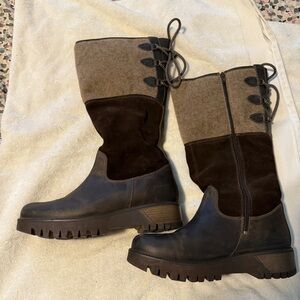 Stylish Brown Knee-High Women's Boots